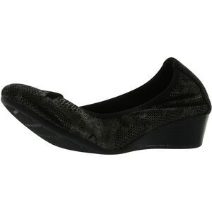 Hush Puppies Black Wedge Shoes 8